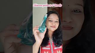 Skincare products amp Results skincare skincareroutine skincaretips reels youtubeshorts [upl. by Yorztif]