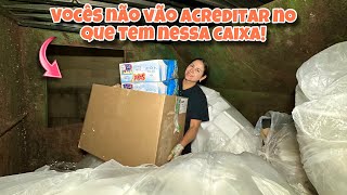 Vocês não vão acreditar no que tem nessa caixa do dumpster dos Estados Unidos🇺🇸 [upl. by Skcirdnek599]