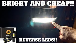 OXILAM 921912 LED REVERSE BULB INSTALL  CHEAP AND BRIGHT [upl. by Ocsecnarf442]