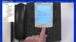 Aastra 6753i 6755i and 6757i End User Training and Features Tutorial [upl. by Ytoc]
