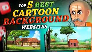 Top 5 Best Cartoon Background Website In 2024 [upl. by Pace747]