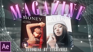 3D MAGAZINEBOOK TUTORIAL  after effects  ttchanell [upl. by Maxantia119]