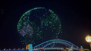 VIVID 2023 Sydney Australia  Last Drone Show [upl. by Ycat]