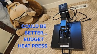 Vevor heat press setup and flaws [upl. by Jerol420]