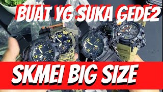 Kumpulan SKMEI DUAL time BIG SIZE ada yg Knob Elektronik Loh‼️ [upl. by Rohn374]