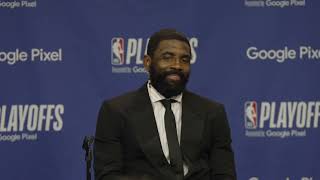 Dallas Mavericks Kyrie Irving Postgame Interview Game 3 vs OKC Thunder [upl. by Eseeryt267]