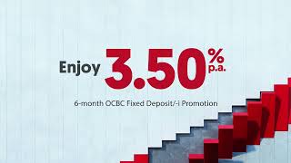 Ascend to higher earnings at 350 pa with OCBC Fixed Depositi [upl. by Daryn]