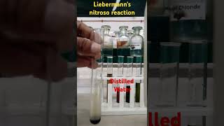 Liebermanns nitroso test for Phenol Test for Phenol class12 chemistry experiment [upl. by Elianore]