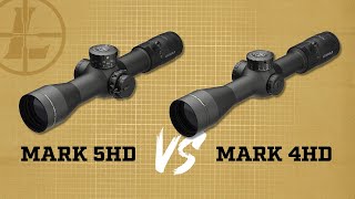 Leupold Mark 4HD vs Mark 5HD Riflescope [upl. by Farmer471]