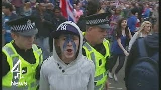 Fears of rising sectarianism in Scotland following independence vote  Channel 4 News [upl. by Tull16]