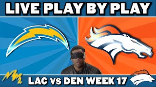 Chargers vs Broncos Live Play by Play amp Reaction [upl. by Oznohpla]