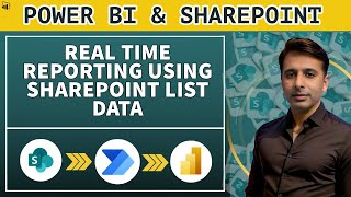 Power BI Realtime Reporting on SharePoint List Data [upl. by Anilehcim]