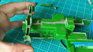 Removing the Driveshaft Custom John Deere 2755 Tractor Build Pt 6 [upl. by Lramaj961]