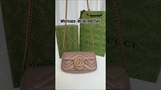 Gucci Marmont Mini Chain Bag bag luxurybag handbags luxury gucci guccibag guccimarmont [upl. by Prager554]