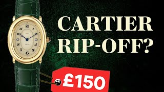 A Cartier I can Afford  Pascal Design Oval Watch [upl. by Cowles]