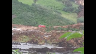 Deslave afecta poblado del cantón Chunchi en Chimborazo [upl. by Lanae391]