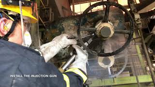 Leak Sealing in a Power Station in Hong Kong 2020 AUG [upl. by Aros]