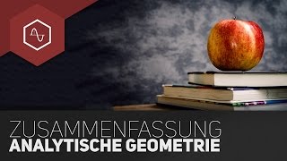 ANALYTISCHE GEOMETRIE fürs MATHEABI [upl. by Erlewine]