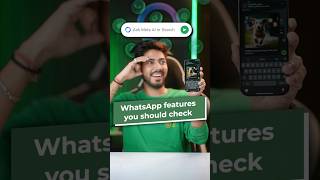 WhatsApp Features you should check right now tech techreels techreel whatsapp shorts [upl. by Longmire]