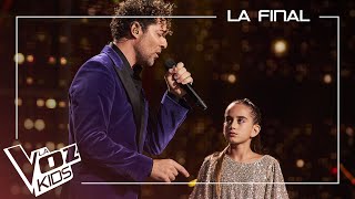 David Bisbal y Alira Moya cantan quotMe siento vivoquot  La Final  La Voz Kids Antena 3 2024 [upl. by Syck274]