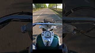 POV Moto Ride  0100 kmh  Honda Shadow VT750  Raw Sound [upl. by Hastie]