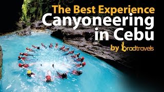 Brad Tours  Canyoneering  Kawasan Falls  Osmeña Peak Tour [upl. by Aileme]