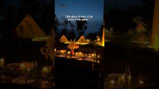 Glamping near Pawna lake Lonavla 📍 pawnalake lonavala youtubeshorts [upl. by Lillywhite]