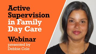 PD In Your Pocket 38 Active Supervision in Family Day Care Webinar [upl. by Esinel20]