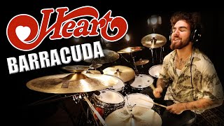 DrumsByDavid  Heart  Barracuda Drum Cover [upl. by Perlis]