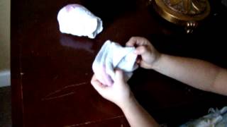 How to fold socks into a ball  Homeschooling lessons [upl. by Vanna568]