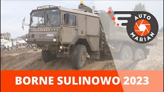 Międzynarodowy Zlot Pojazdów Militarnych Borne Sulinowo 2023  relacja TerenMarian 15 [upl. by Nemraciram]