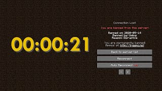 BANNED from TreeMC Speedrun  000021 Banned NonTAS [upl. by Yrellih]