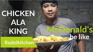 Mcdo Chicken ALA king ala rodel [upl. by Gintz970]