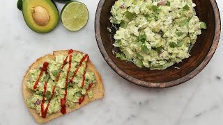 Avocado Chicken Salad Toast [upl. by Schmitz]