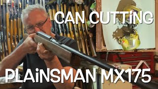 Can cutting with the Healthways Plainsman MX175 CO2 powered bb rifle Fastest ever [upl. by Seluj]