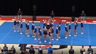 Lexington High competes in high school competitive cheer championship [upl. by Chavey]