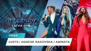 SUPERNOVA 2018 OPENING Justs Agnese Rakovska Aminata [upl. by Gilbert]