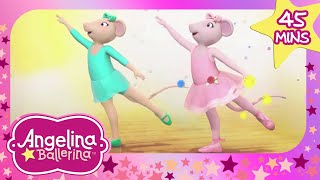 Danceathon Fun  Playful Dance Adventure  Full Episodes  Angelina Ballerina [upl. by Lebama401]