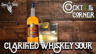 Cocktail Corner Clarified Whiskey Sour [upl. by Mook]