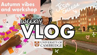 CAMBRIDGE Uni VLOG 🫶🏼  Week in the life ✨ [upl. by Einahets412]