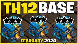 TOP 20  NEVER 3 STAR TH12 CWL BASE LINK 2024  TH12 WAR BASE LINK 2024  TH12 BASE CLASH OF CLANS [upl. by Kristina]