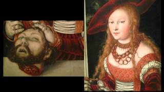 Cranach the Elder Judith with the Head of Holofernes [upl. by Llerahc]