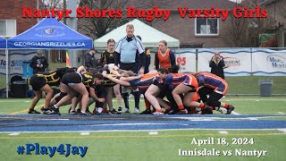 Innisdale vs Nantyr  April 18 2024 [upl. by Enilauqcaj]