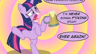 MLP Comic Dub First Time Cider comedy [upl. by Ynattib]