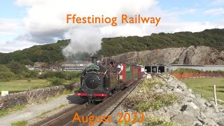 Ffestiniog Railway August 2023 [upl. by Netty]