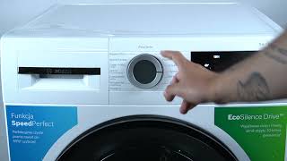 Bosch Washing Machine Serie 4  How to Cancel Delay  Remove Planned Cycle Start Time [upl. by Etteb]