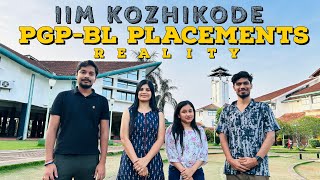 IIM Kozhikode PGP BL Placements Reality  One Year MBA Program  All about IIM K PGP BL Course [upl. by Syd]