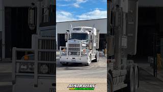 Kenworth T909 leaving warehouse [upl. by Suzetta794]