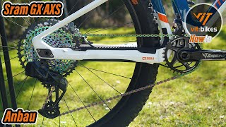 Schaltungsumbau Shimano XT 12fach auf Sram GX Eagle AXS  vitbikesTV HowTo [upl. by Oileduab]