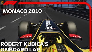 2010 Monaco Grand Prix  Robert Kubicas Onboard Lap  Assetto Corsa [upl. by Tayib]